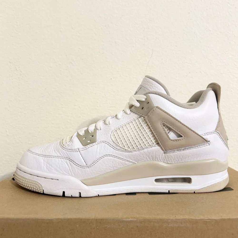 AUTHENTIC RARE Jordan 4 Retro Sand size 8Y / 8 Men’s 487724-118 2017 PRE-OWNED